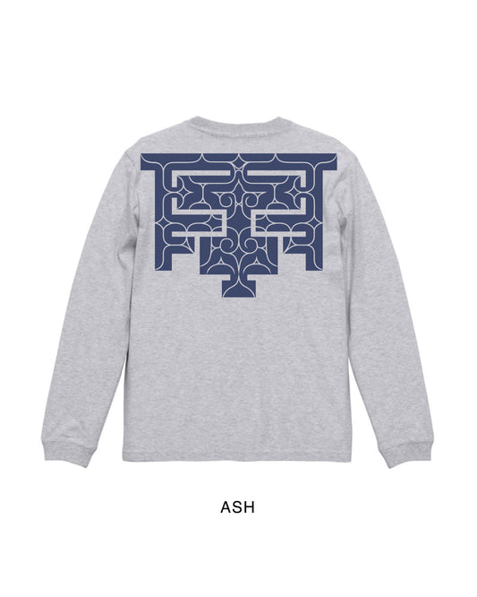 チカラカラペ ロングスリーブTシャツ 3color