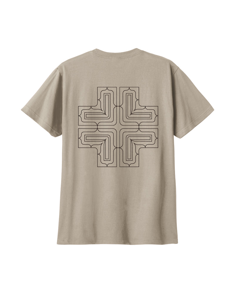 【予約商品】【特注アイヌ文様線画Tシャツ】【2026年5月末お届け】4月15日受付締切