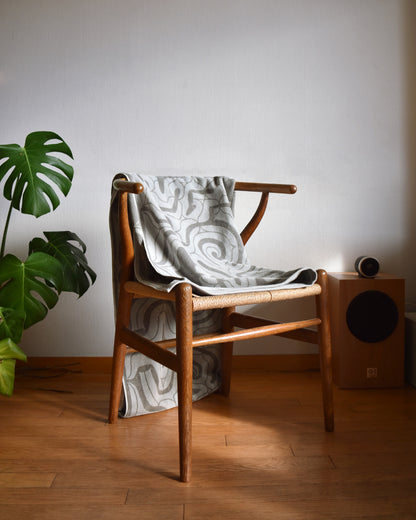 アイヌ文様の今治タオルブランケット　4color