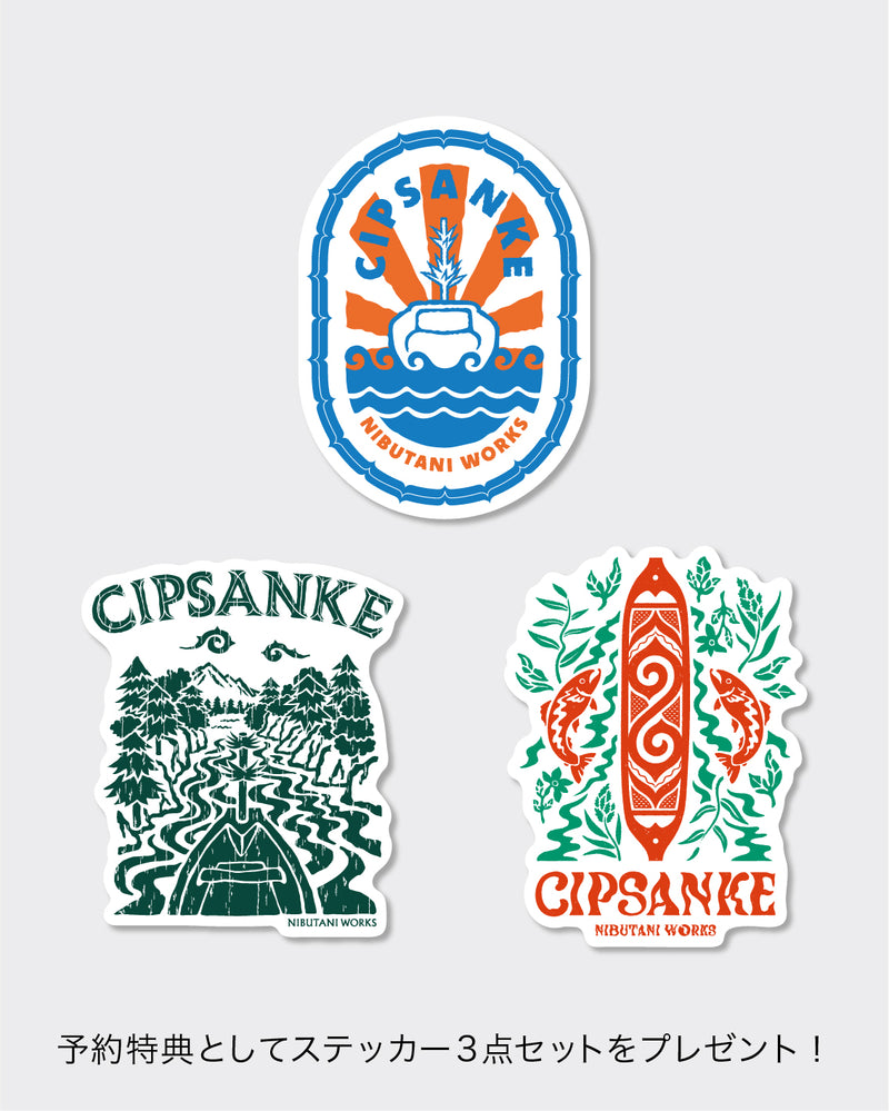 【予約商品：8月22〜23日お渡し】コットンTシャツ cipsanke2026（7月23日予約締切）