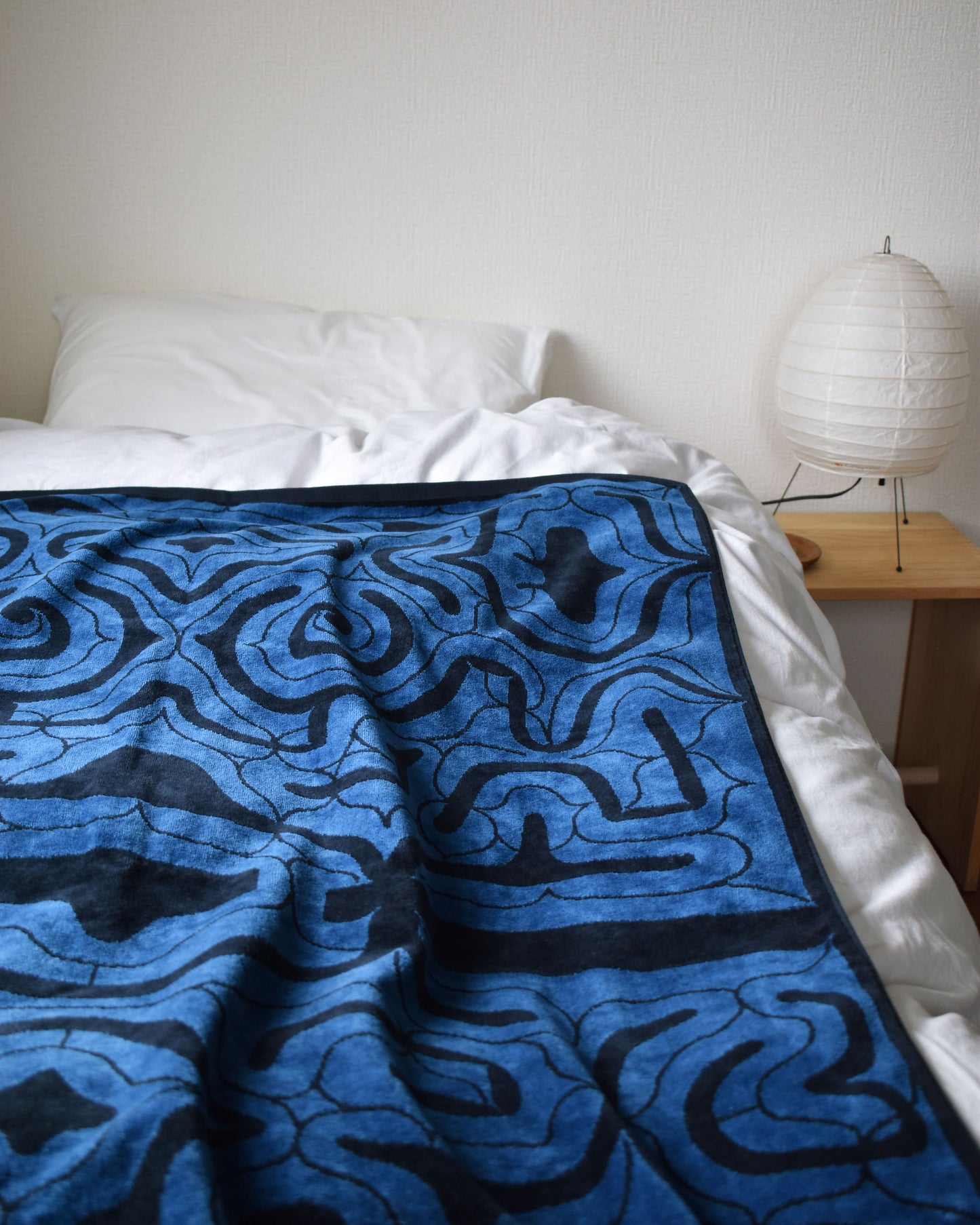 アイヌ文様の今治タオルブランケット　4color