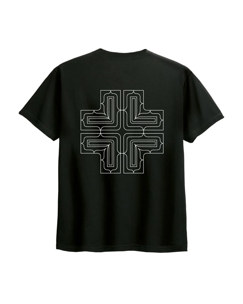 【予約商品】【特注アイヌ文様線画Tシャツ】【2026年5月末お届け】4月15日受付締切
