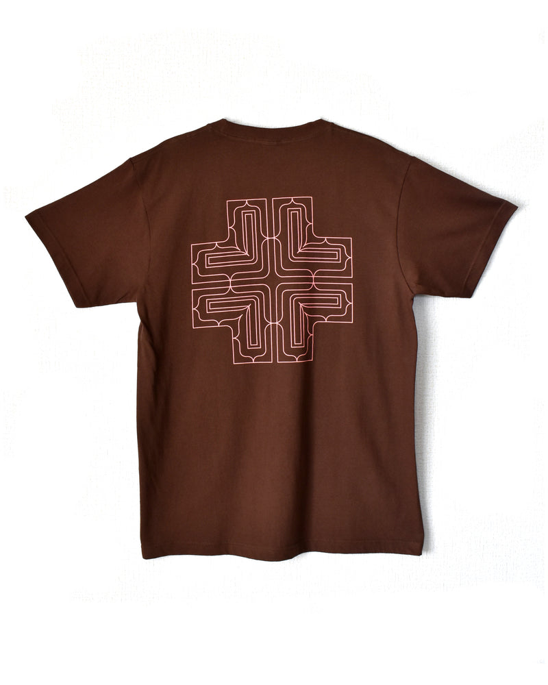 【予約商品】【特注アイヌ文様線画Tシャツ】【2026年5月末お届け】4月15日受付締切