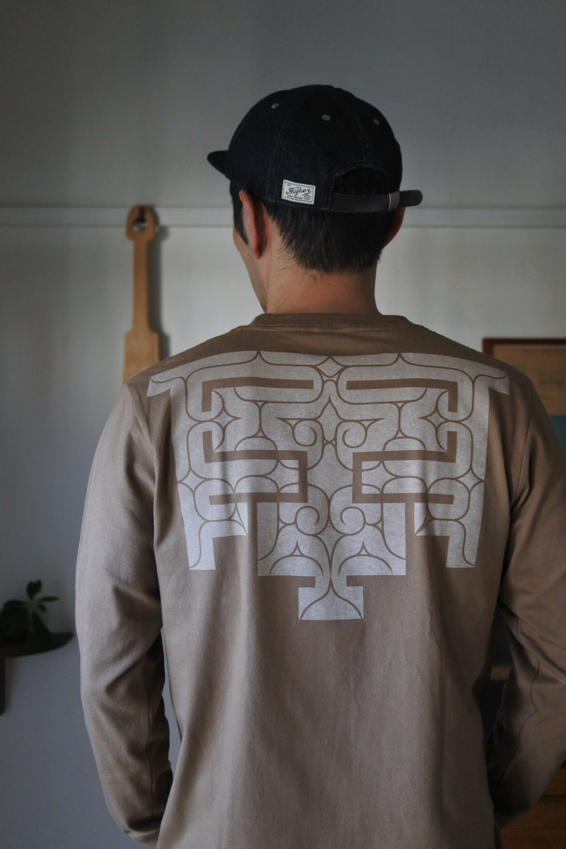 チカラカラペ ロングスリーブTシャツ　3color