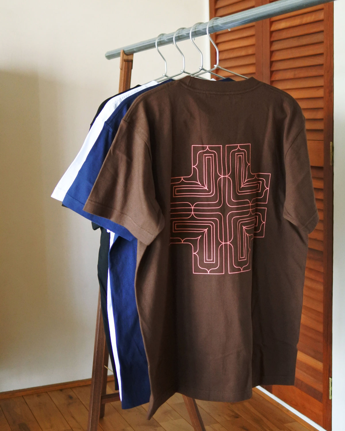 バックプリントコットンTシャツ【senga】4色