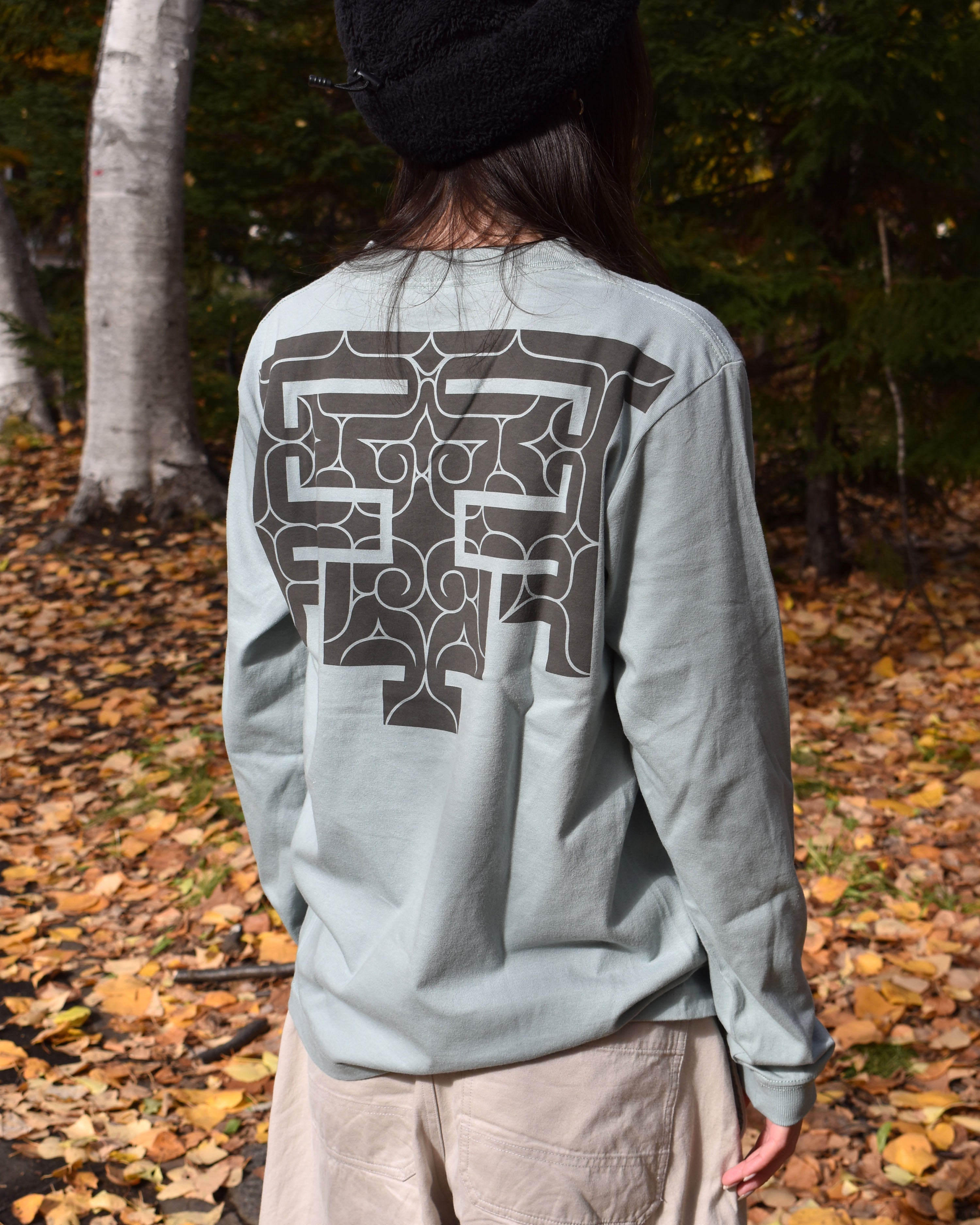 チカラカラペ ロングスリーブTシャツ 3color – Nibutani Works