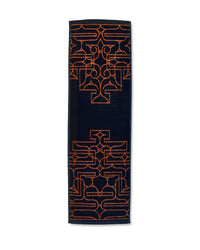 チカラカラペ：ネイビー × オレンジ