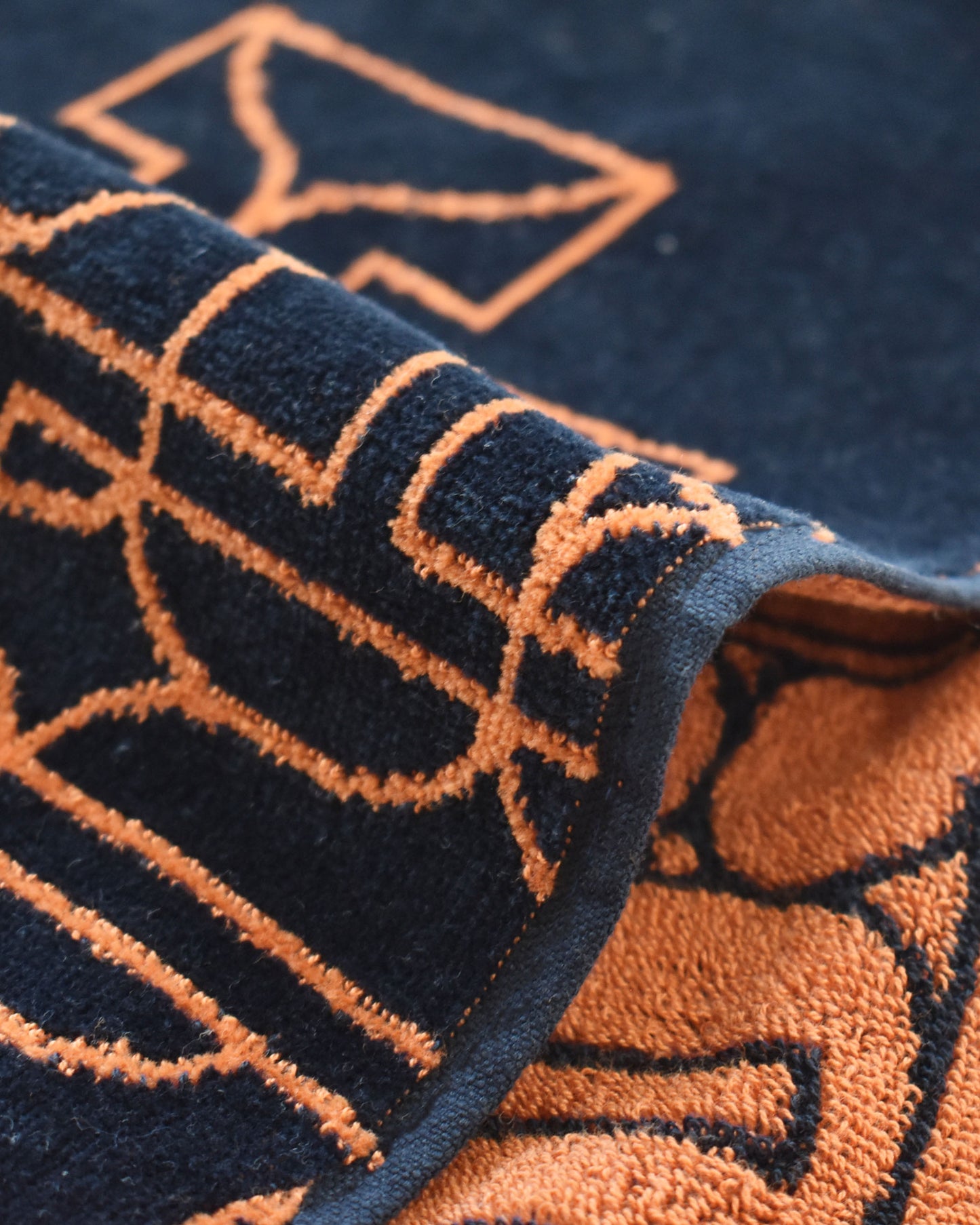 アイヌ文様の今治フェイスタオル　4color