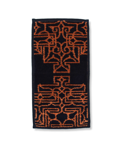 アイヌ文様の今治タオルハンカチ　4color