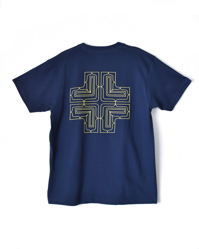 【予約商品】【特注アイヌ文様線画Tシャツ】【2026年5月末お届け】4月15日受付締切