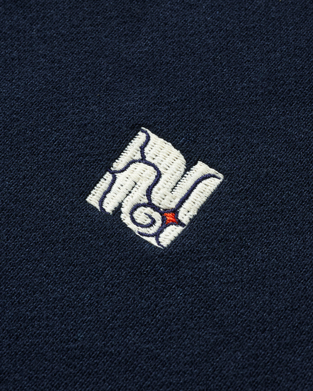 ワンポイント刺繍スウェット【NIBUTANI WORKS logo】