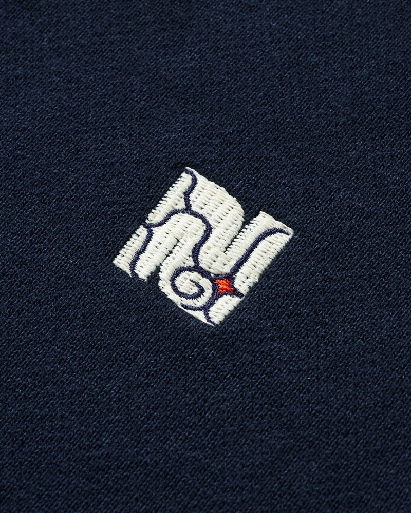 ワンポイント刺繍スウェット【NIBUTANI WORKS logo】