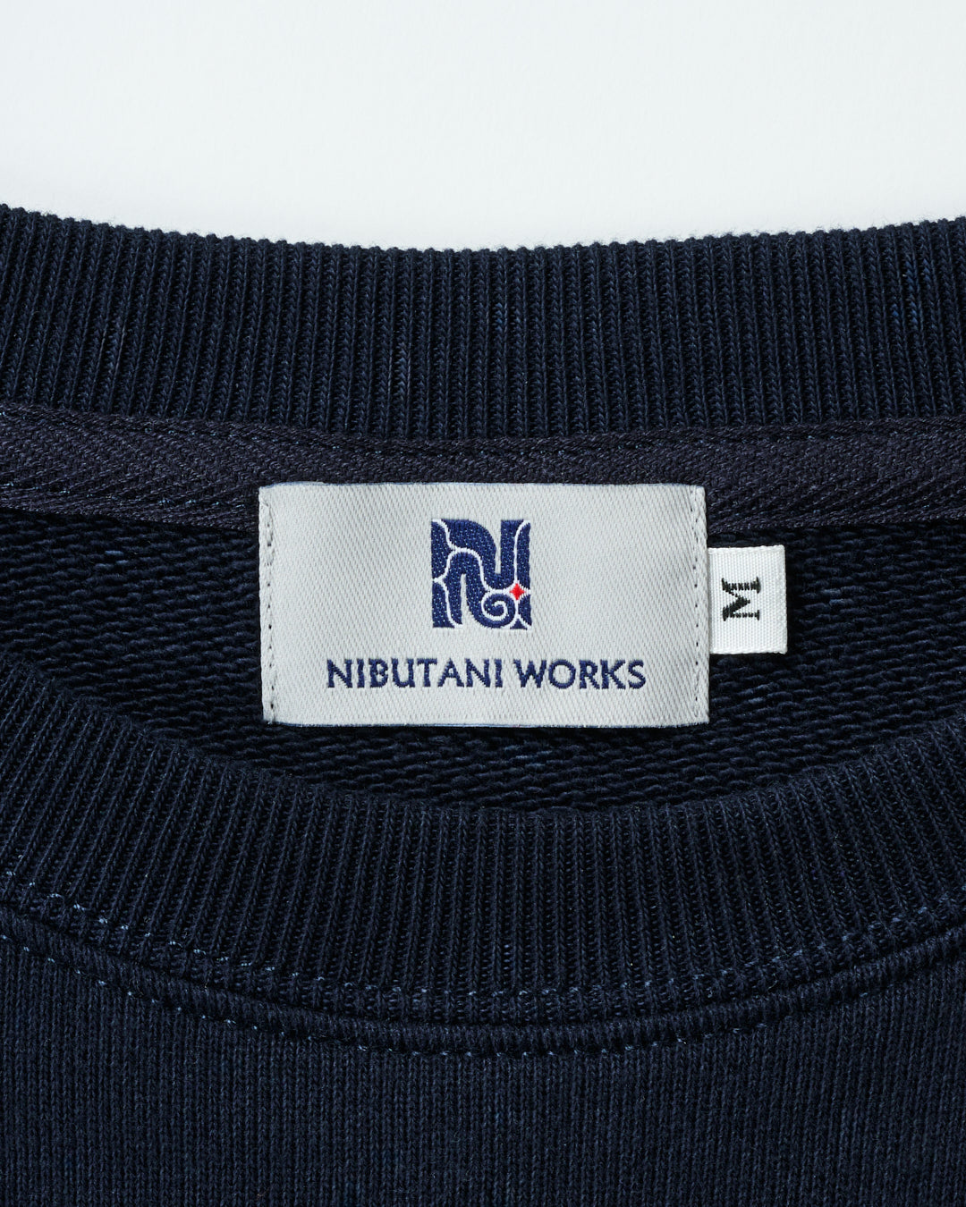 ワンポイント刺繍スウェット【NIBUTANI WORKS logo】