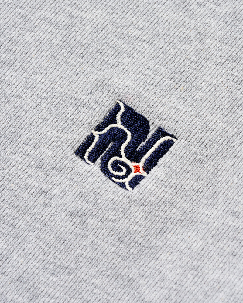 ワンポイント刺繍スウェット【NIBUTANI WORKS logo】