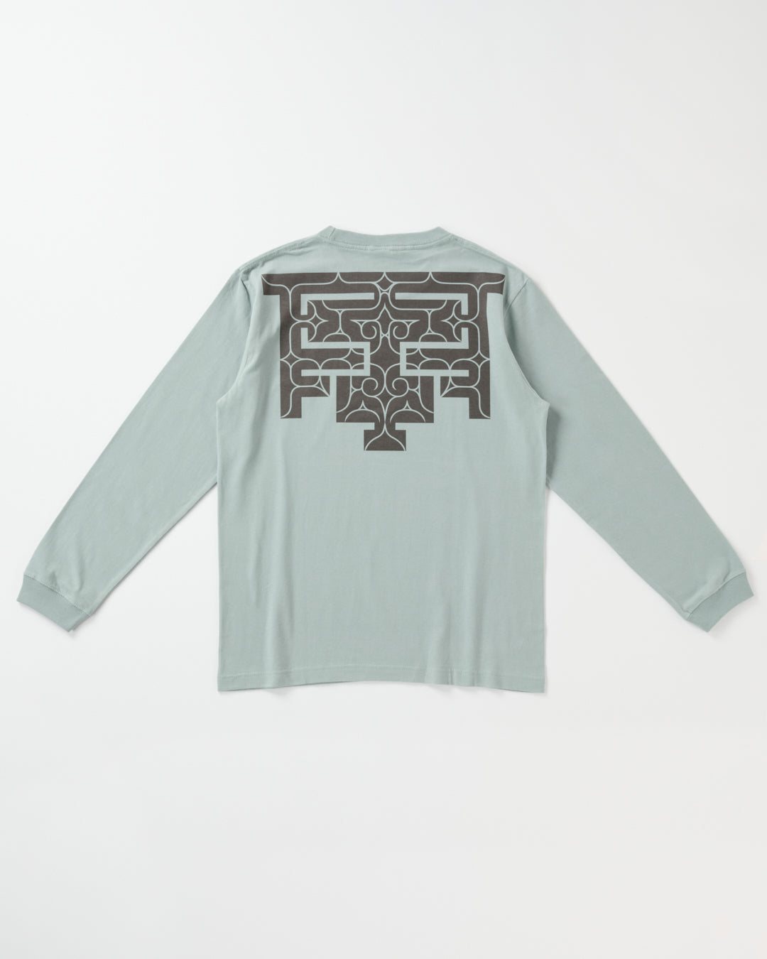 バックプリント長袖コットンTシャツ【cikarkarpe】3色
