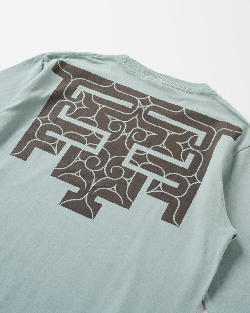 バックプリント長袖コットンTシャツ【cikarkarpe】3色