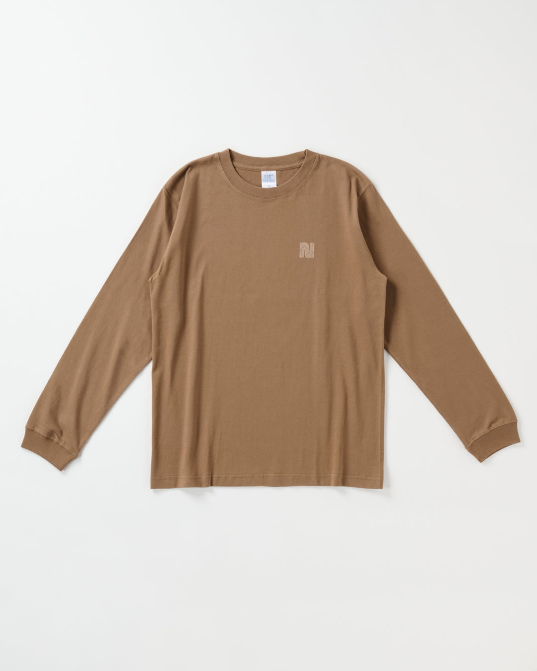 バックプリント長袖コットンTシャツ【cikarkarpe】3色