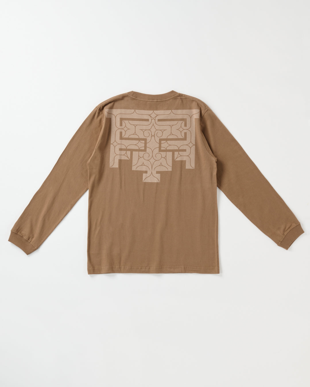 バックプリント長袖コットンTシャツ【cikarkarpe】3色 – Nibutani