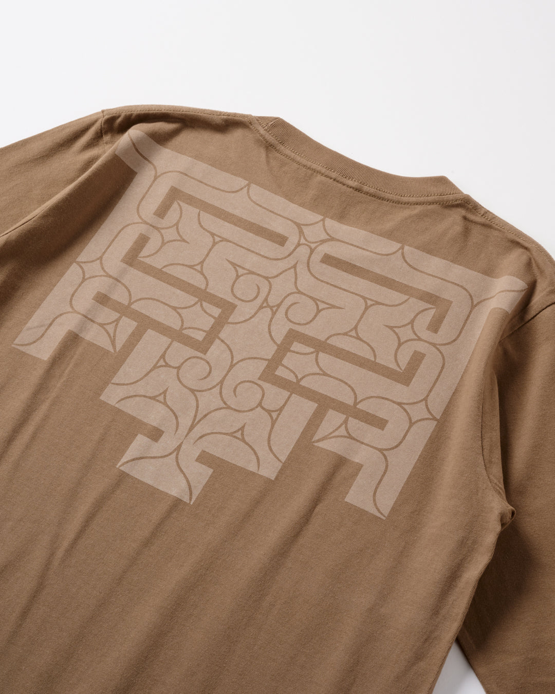 バックプリント長袖コットンTシャツ【cikarkarpe】3色