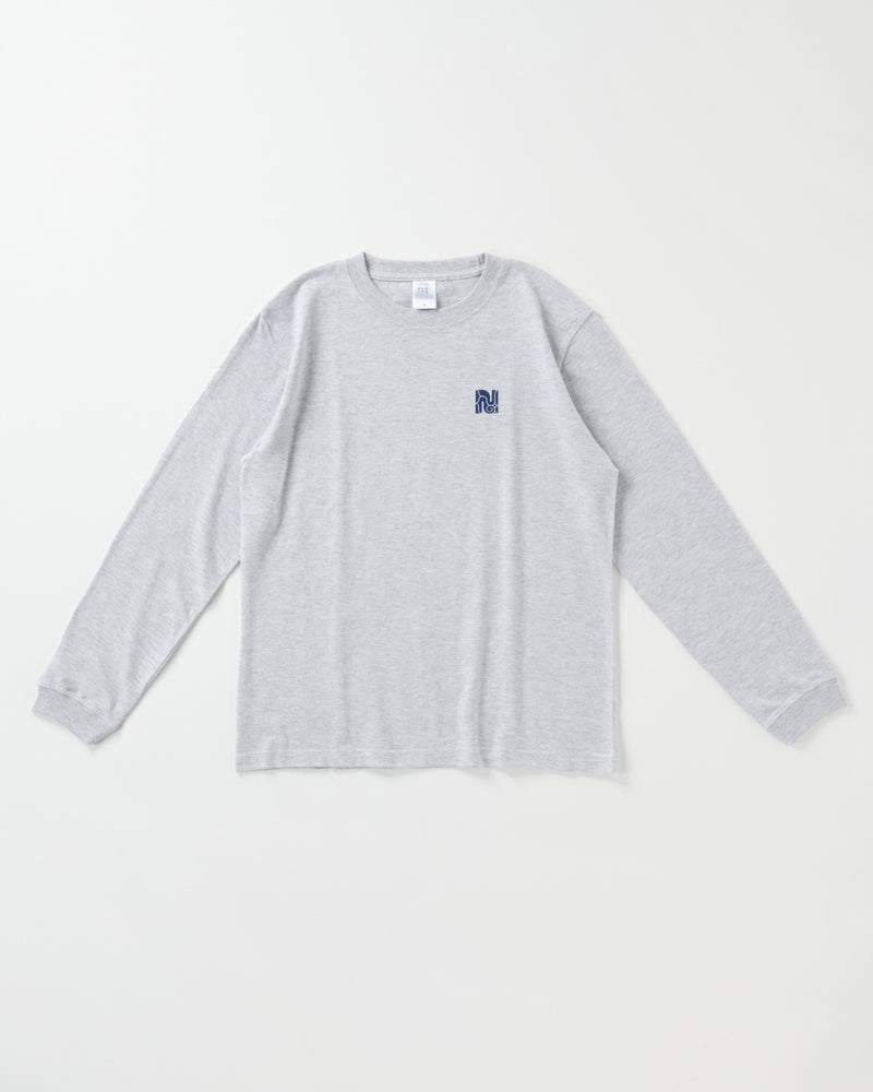 バックプリント長袖コットンTシャツ【cikarkarpe】3色