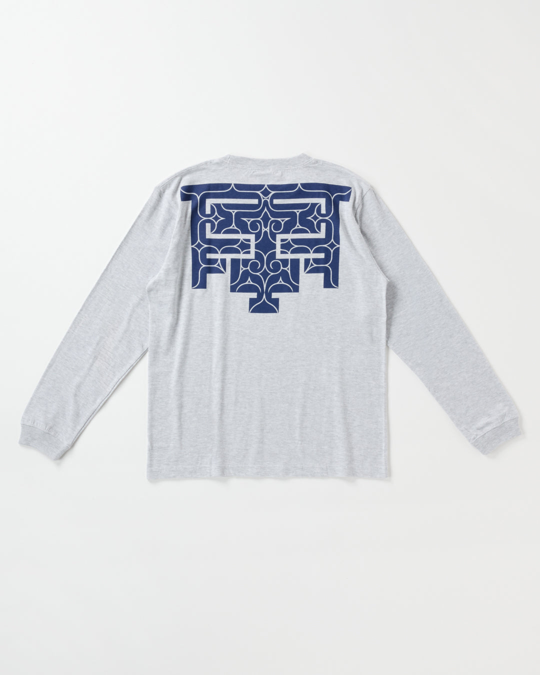 バックプリント長袖コットンTシャツ【cikarkarpe】3色