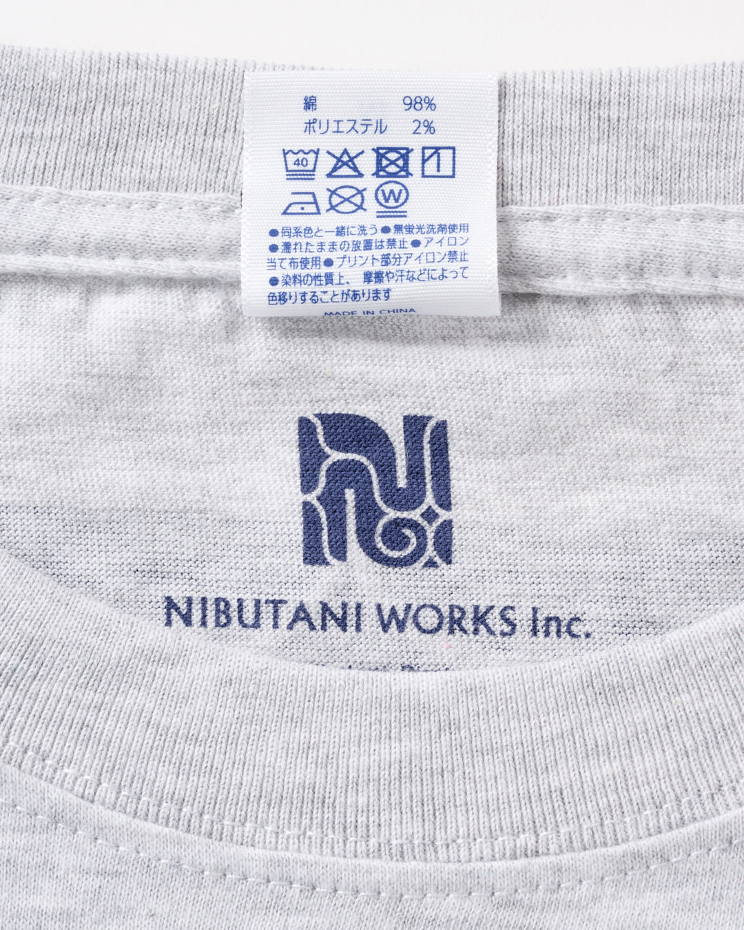 バックプリント長袖コットンTシャツ【cikarkarpe】3色