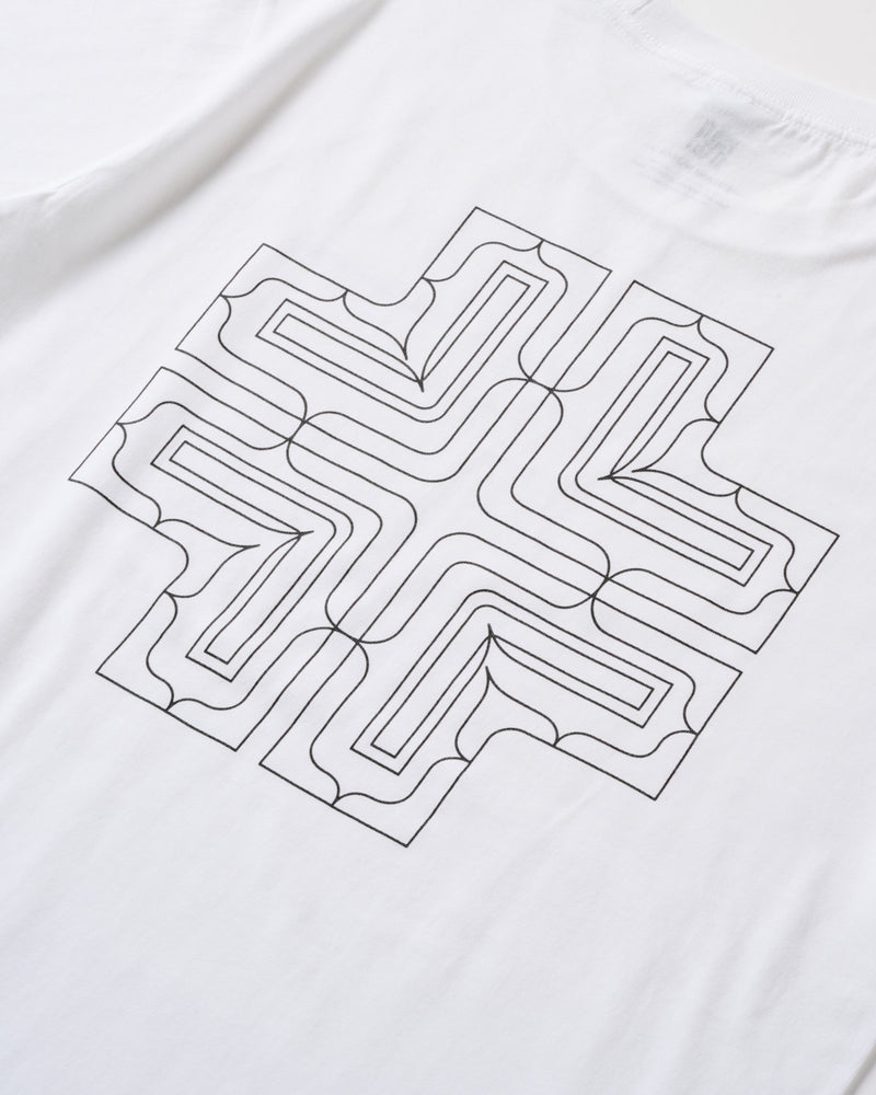 バックプリントコットンTシャツ【senga】4色