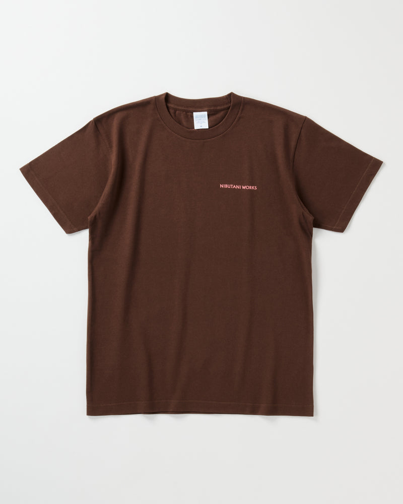 バックプリントコットンTシャツ【senga】4色