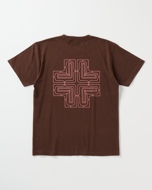 バックプリントコットンTシャツ【senga】4色