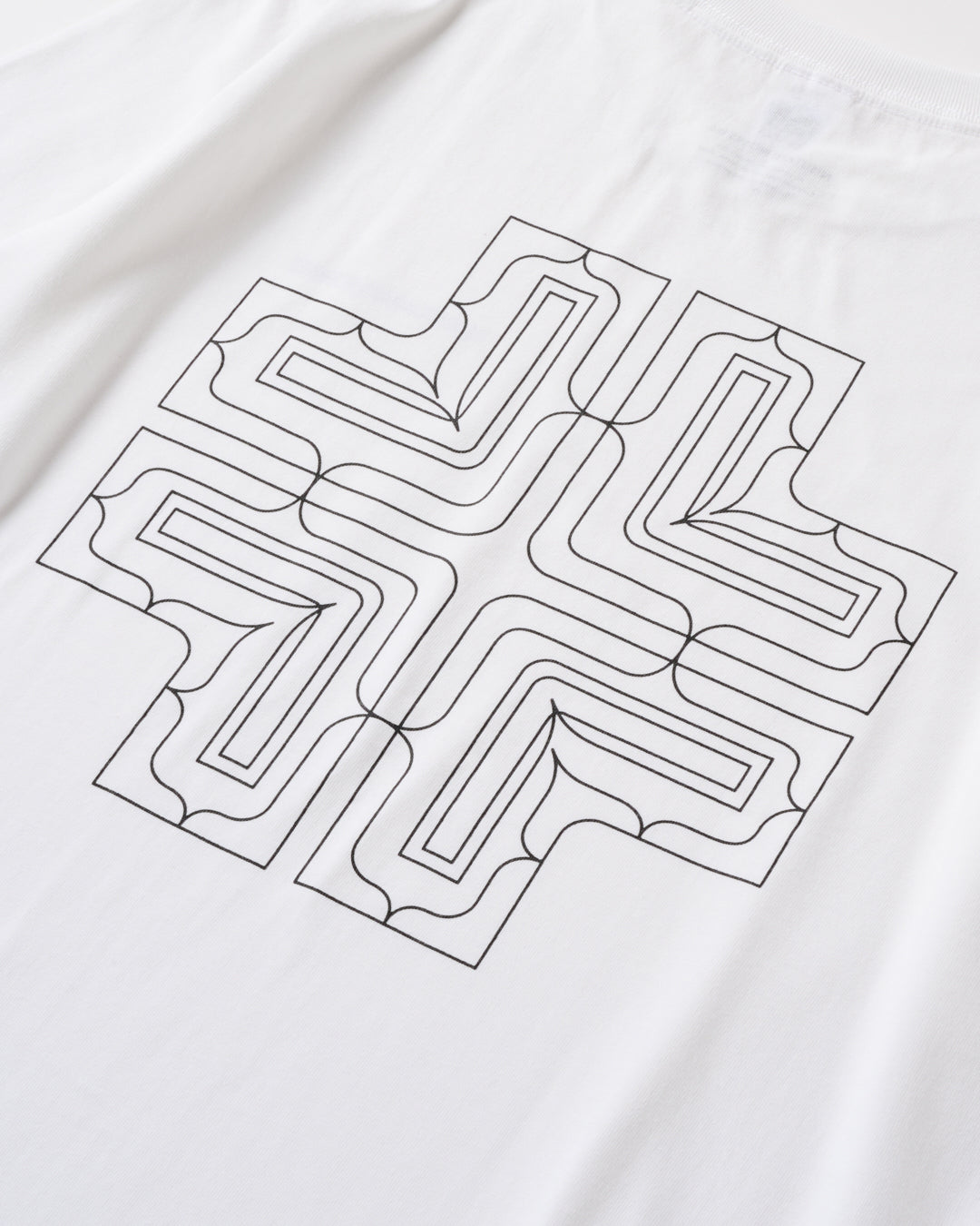 バックプリント長袖コットンTシャツ【senga】3色