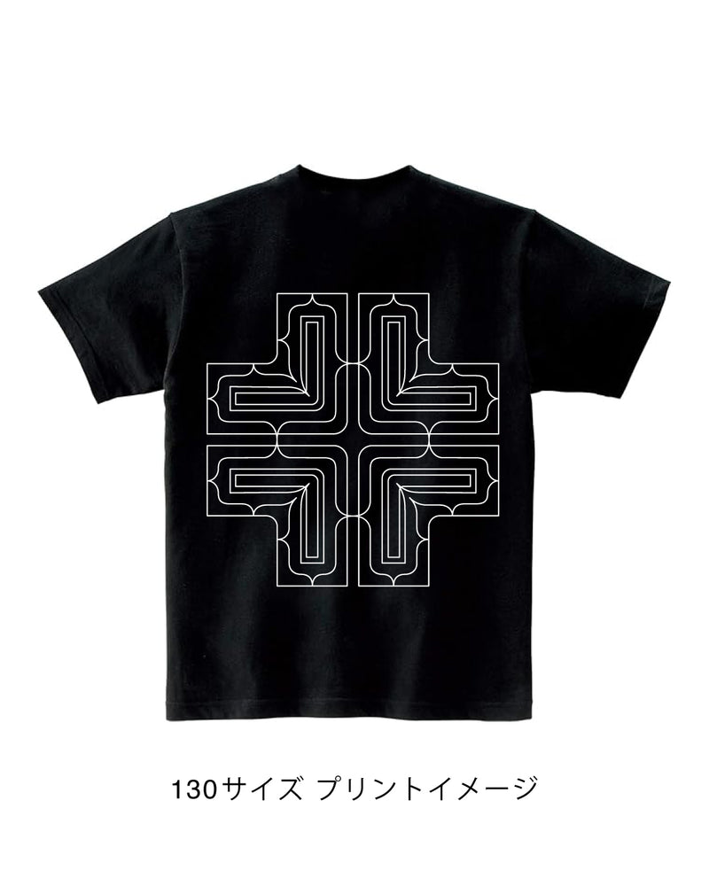 【予約商品】【特注アイヌ文様線画Tシャツ】【2026年5月末お届け】4月15日受付締切