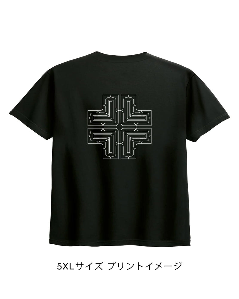 【予約商品】【特注アイヌ文様線画Tシャツ】【2026年5月末お届け】4月15日受付締切