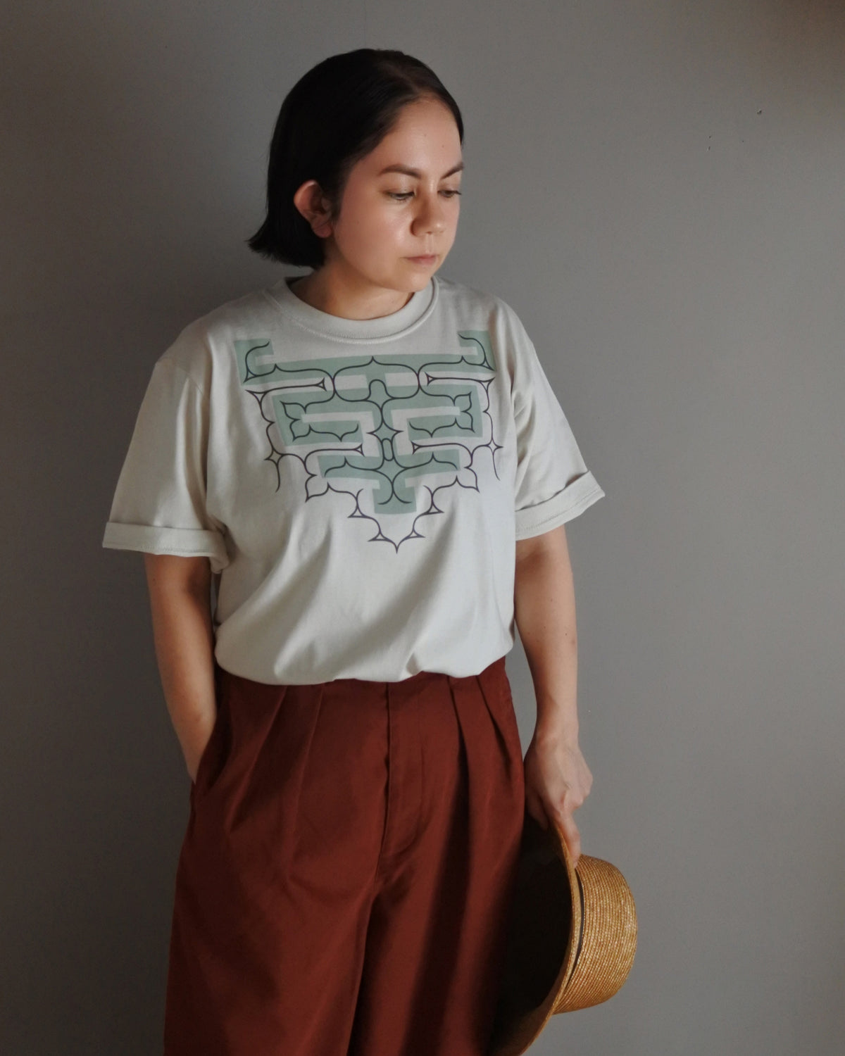 コットン厚手Tシャツ【apappo epuy】3色