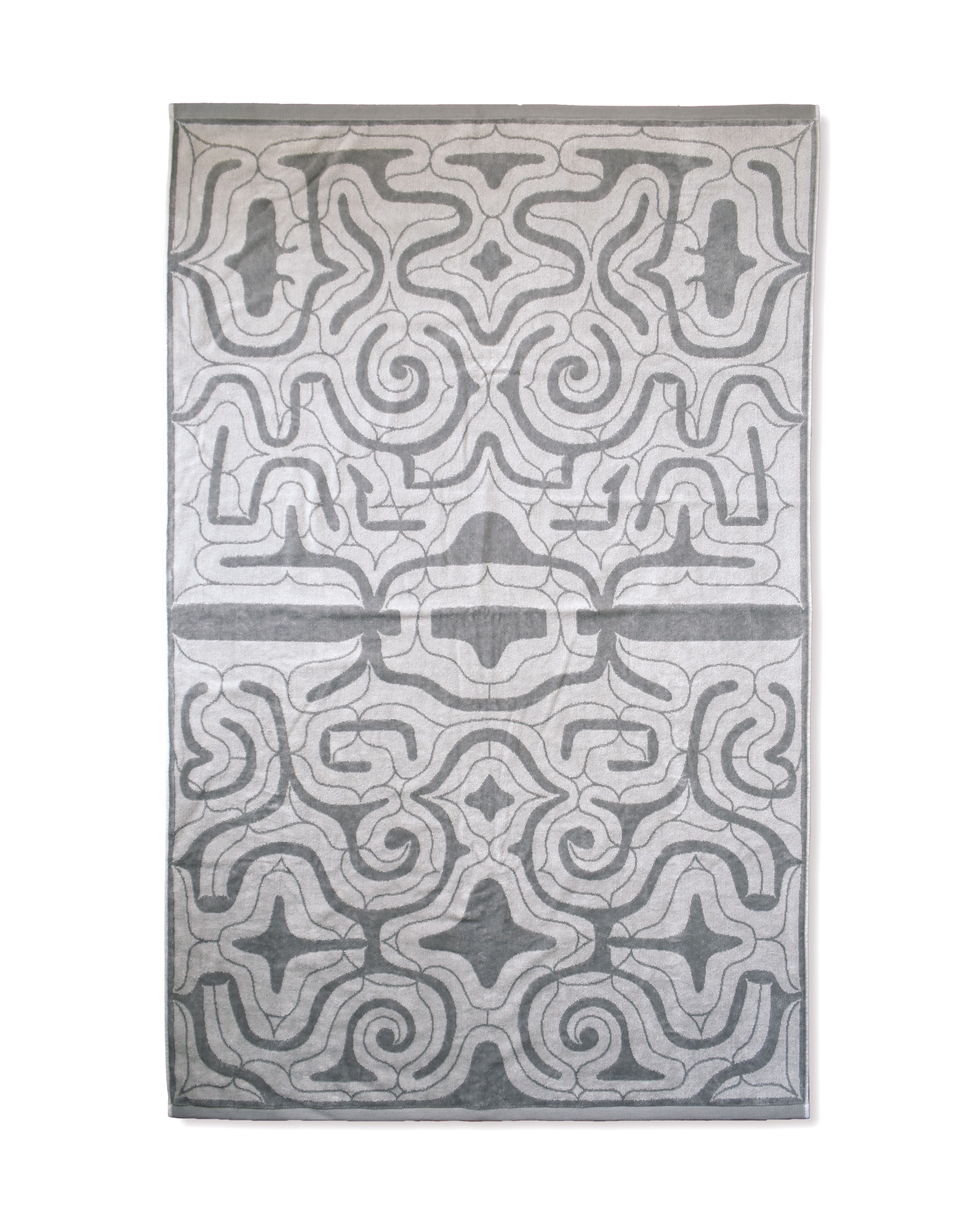 アイヌ文様の今治タオルブランケット 4color – Nibutani Works
