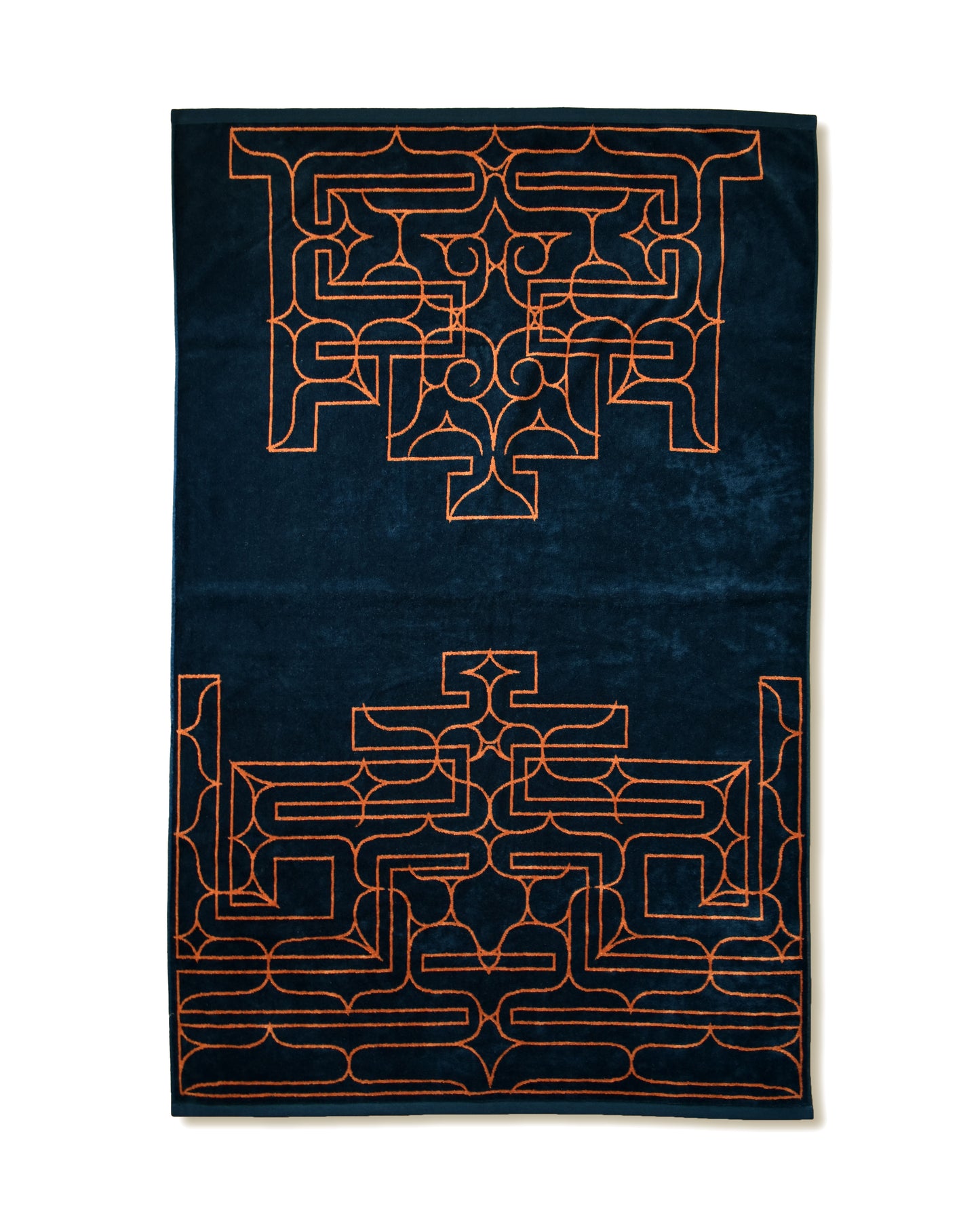 アイヌ文様の今治タオルブランケット　4color