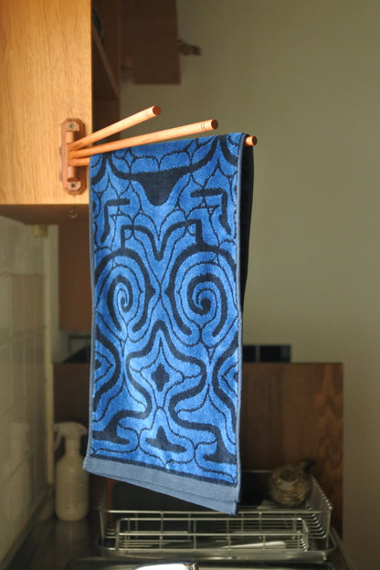 アイヌ文様の今治フェイスタオル　4color